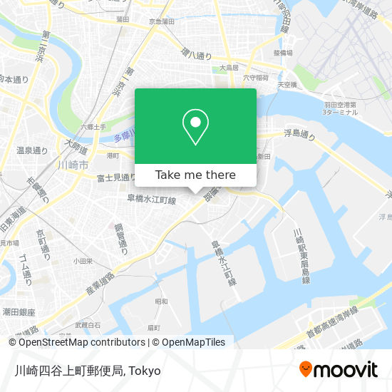 川崎四谷上町郵便局 map