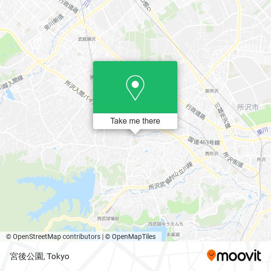 宮後公園 map