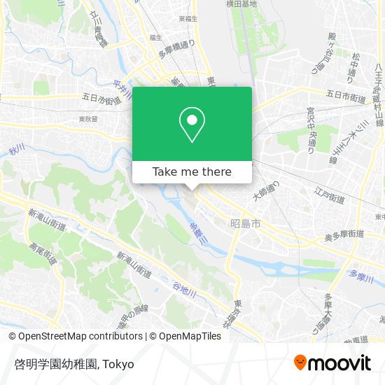 啓明学園幼稚園 map