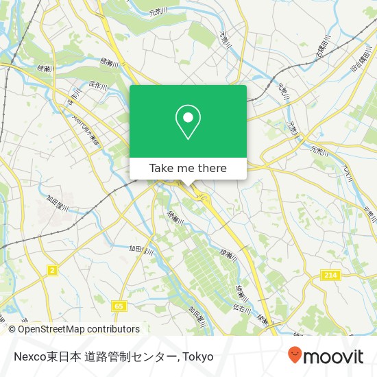 Nexco東日本 道路管制センター map