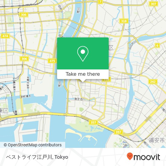 ベストライフ江戸川 map
