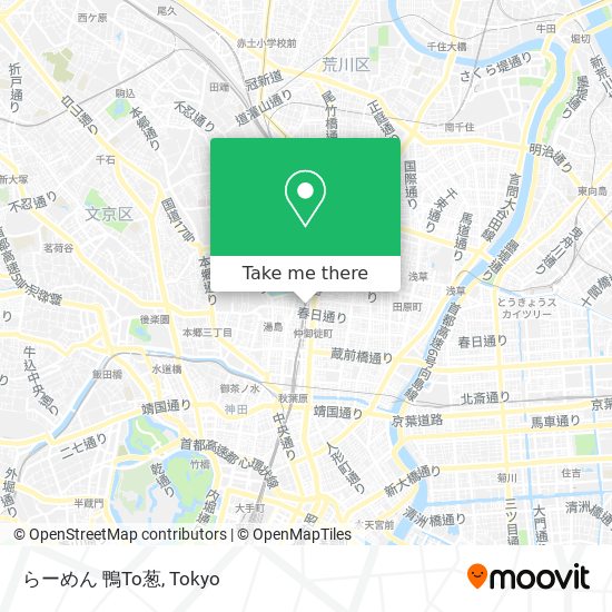 らーめん 鴨To葱 map