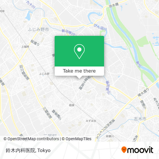 鈴木内科医院 map