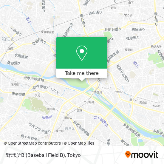 野球所B (Baseball Field B) map