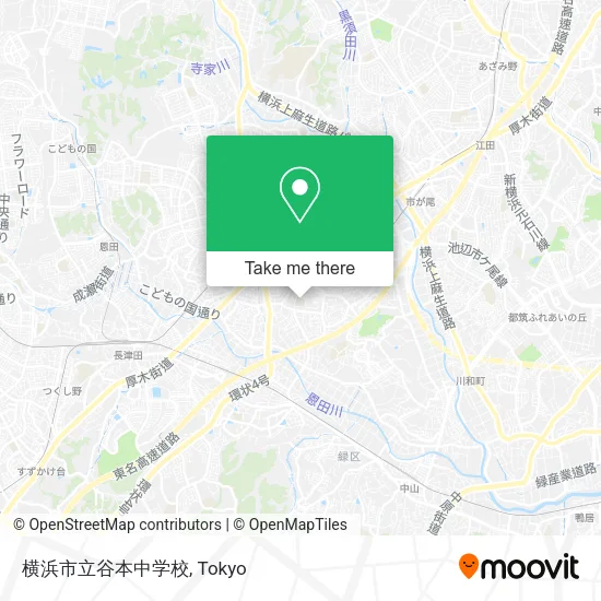 横浜市立谷本中学校 map