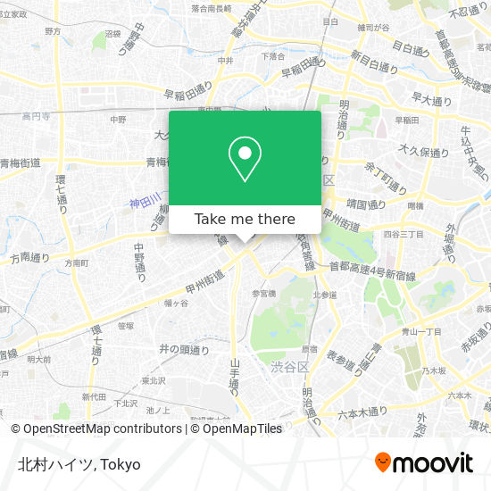 北村ハイツ map