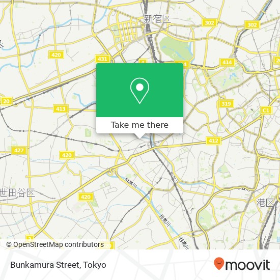 Bunkamura Street map
