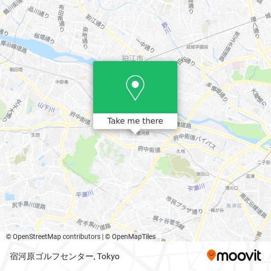 宿河原ゴルフセンター map