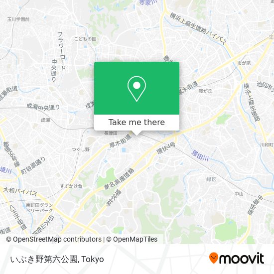 いぶき野第六公園 map