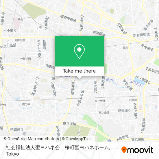 社会福祉法人聖ヨハネ会　桜町聖ヨハネホーム map