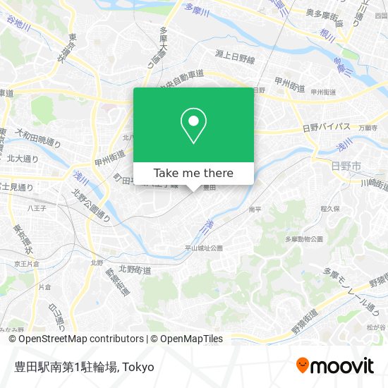 豊田駅南第1駐輪場 map