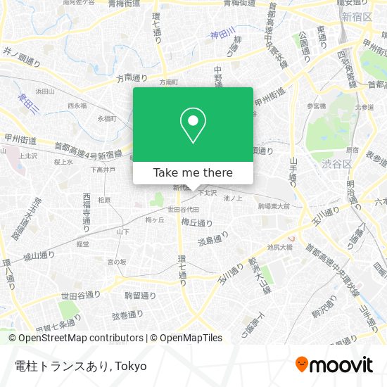 電柱トランスあり map