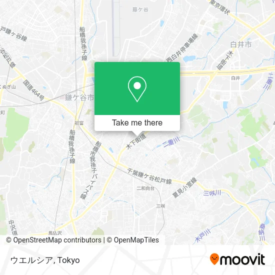 ウエルシア map