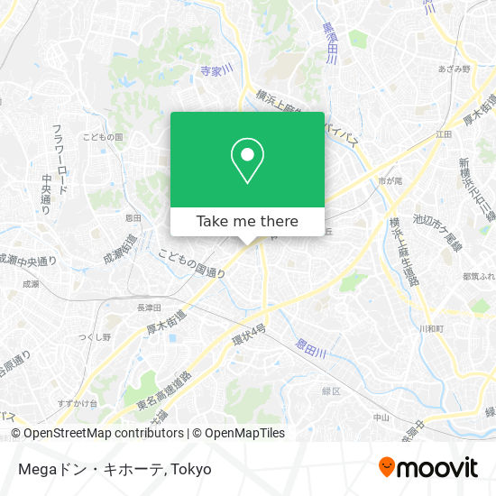 Megaドン・キホーテ map