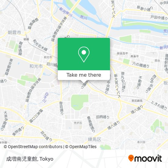 成増南児童館 map