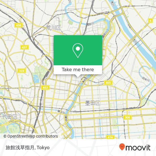 旅館浅草指月 map