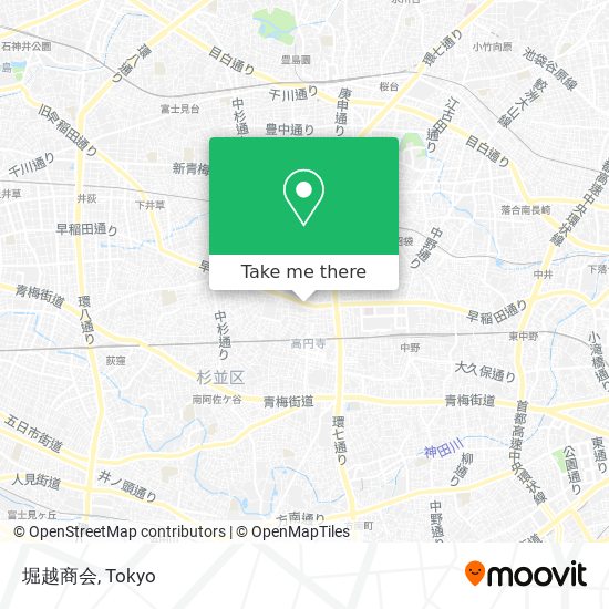 堀越商会 map