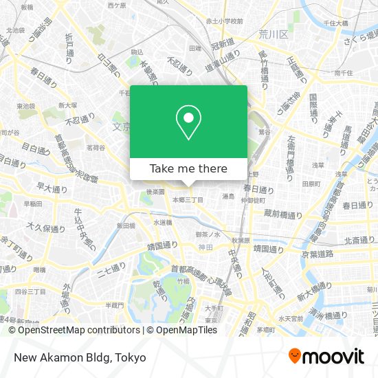 New Akamon Bldg map
