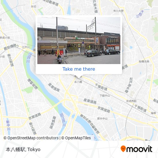 本八幡駅 map