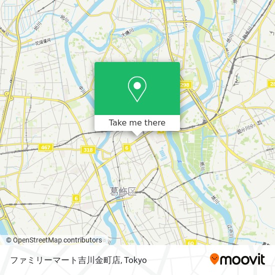 ファミリーマート吉川金町店 map