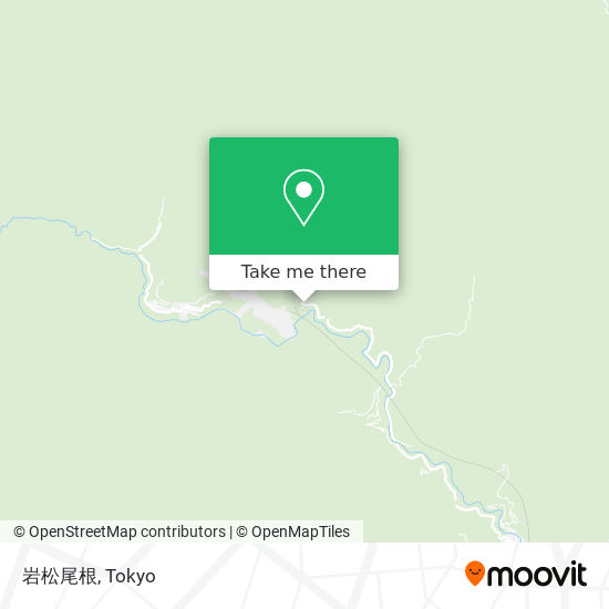 岩松尾根 map