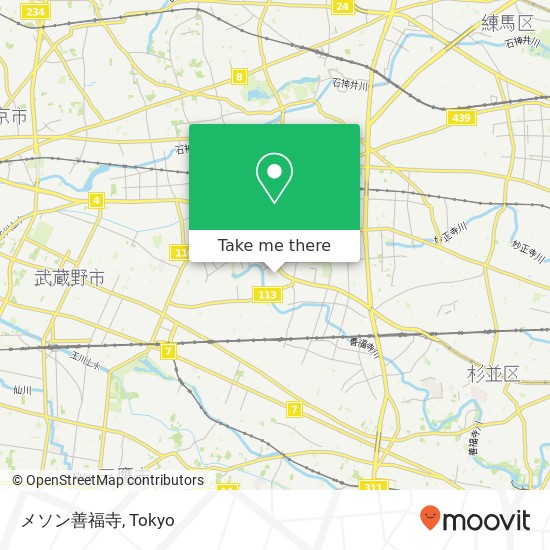 メソン善福寺 map