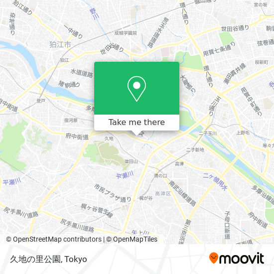 久地の里公園 map