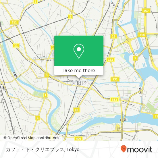 カフェ・ド・クリエプラス map