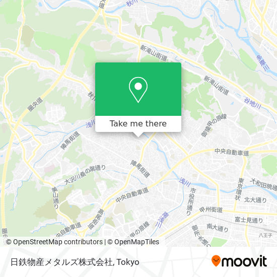 日鉄物産メタルズ株式会社 map
