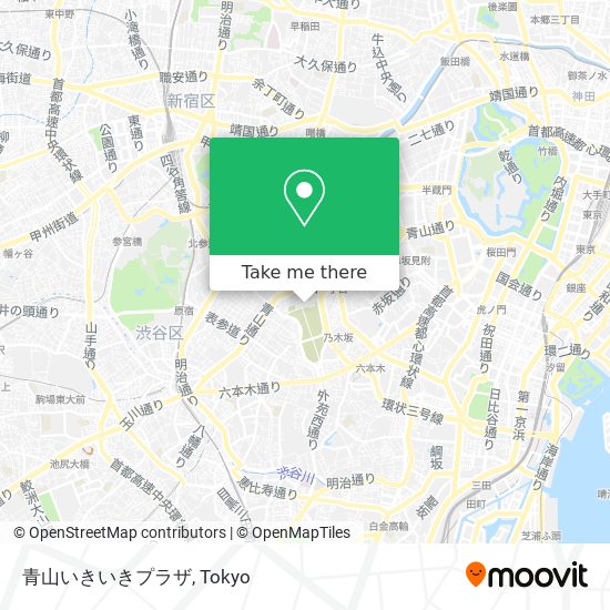 青山いきいきプラザ map