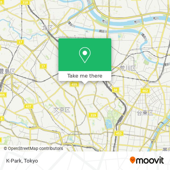 K-Park map
