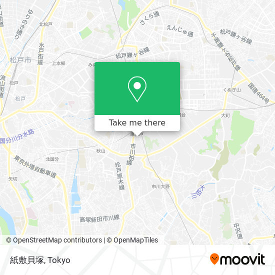 紙敷貝塚 map