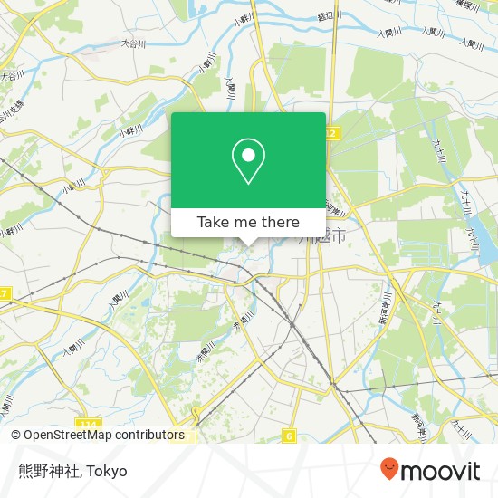 熊野神社 map