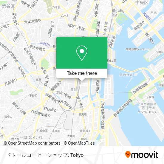 Doutor Coffee Shop map