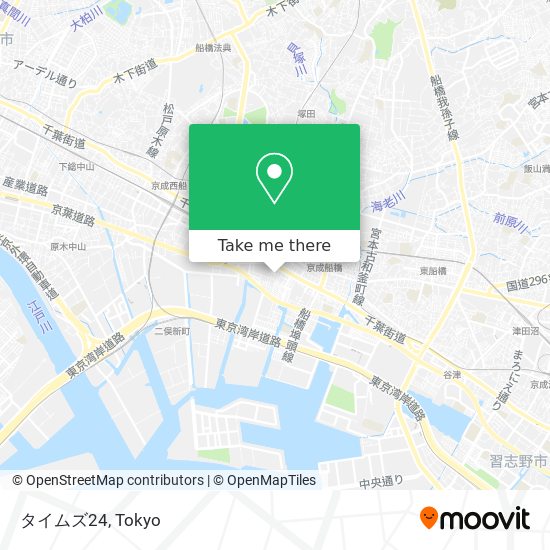 タイムズ24 map