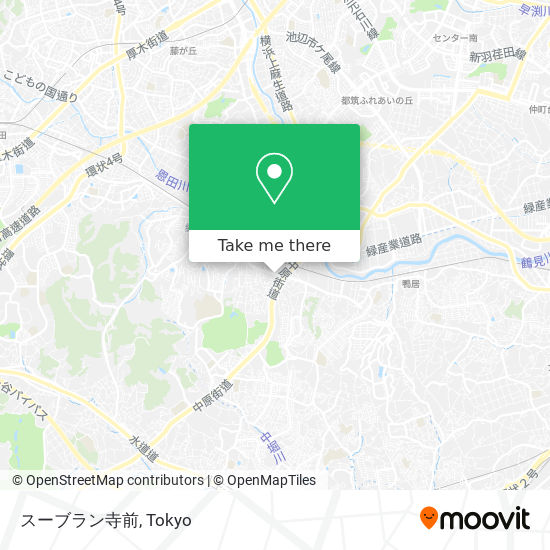 スーブラン寺前 map