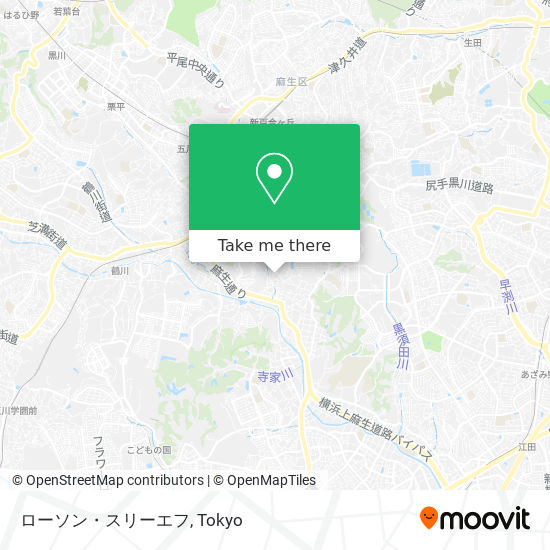 ローソン・スリーエフ map