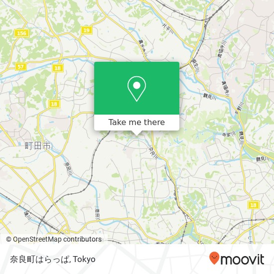 奈良町はらっぱ map
