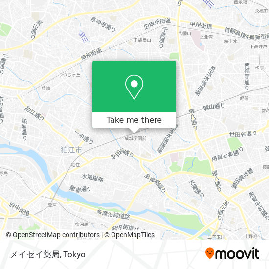 メイセイ薬局 map