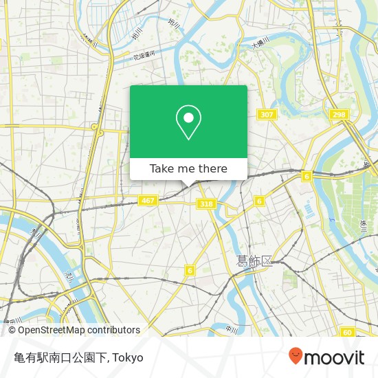 亀有駅南口公園下 map