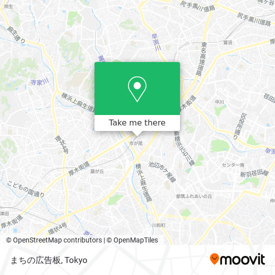 まちの広告板 map