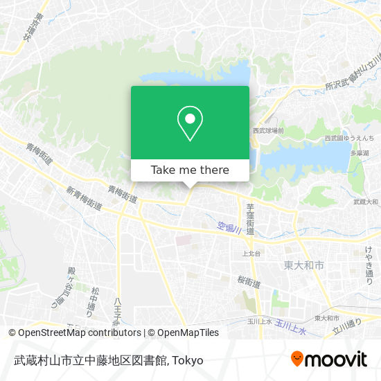 武蔵村山市立中藤地区図書館 map