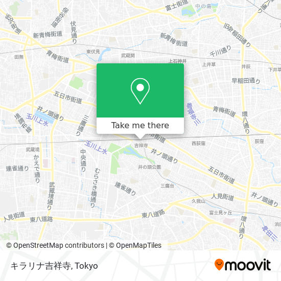 キラリナ吉祥寺 map