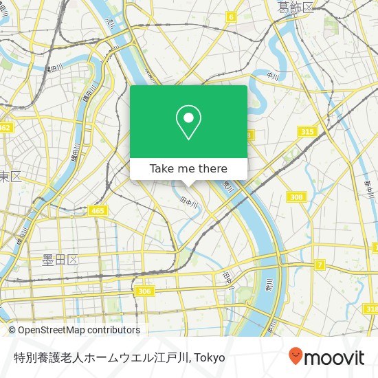 特別養護老人ホームウエル江戸川 map