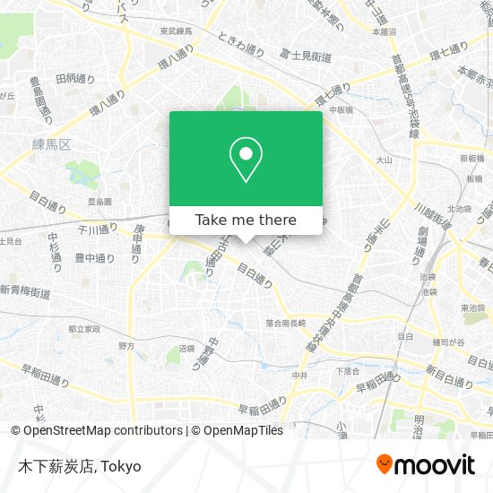 木下薪炭店 map