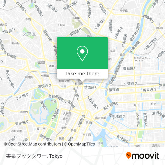 書泉ブックタワー map