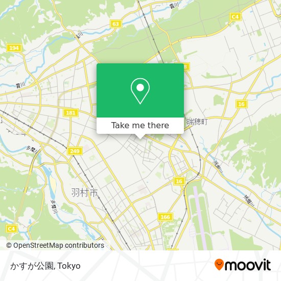 かすが公園 map