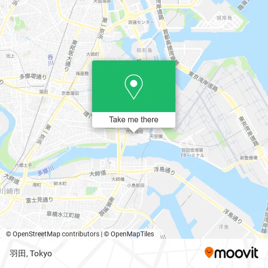 羽田 map