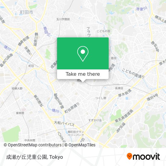 成瀬が丘児童公園 map