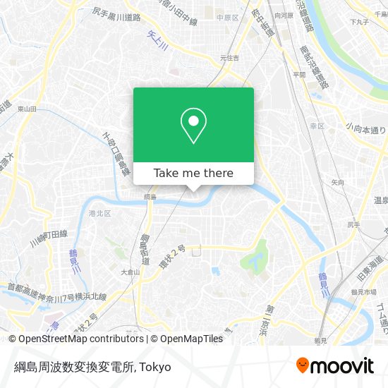 綱島周波数変換変電所 map